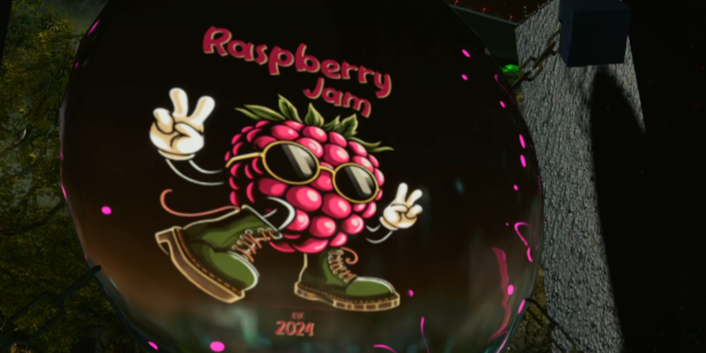 Raspberry Jam Event Poster